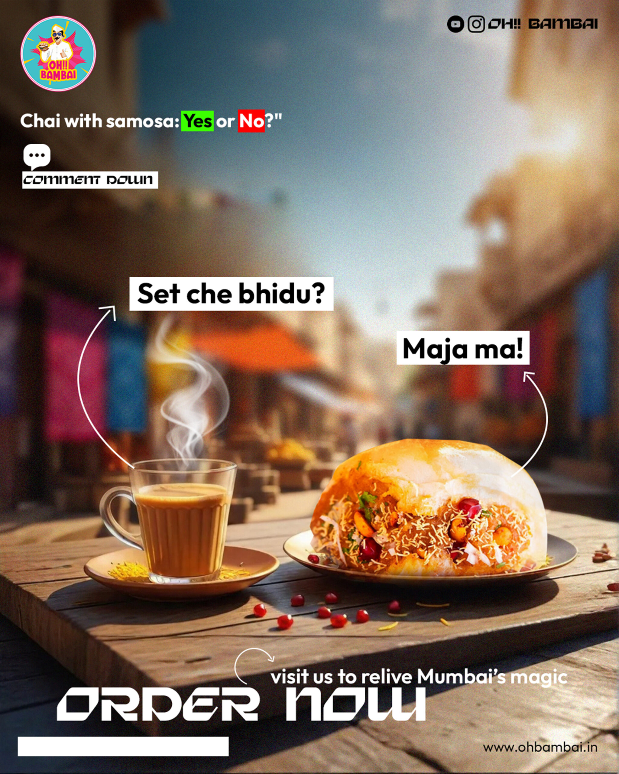 Social Branding — Food Promotion Campaign